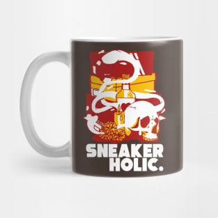 Sneaker Holic Midas Gold Retro Art Mug